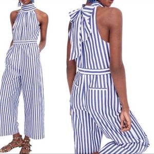 J Crew Halter Top Pant jumpsuit. Size 4.
